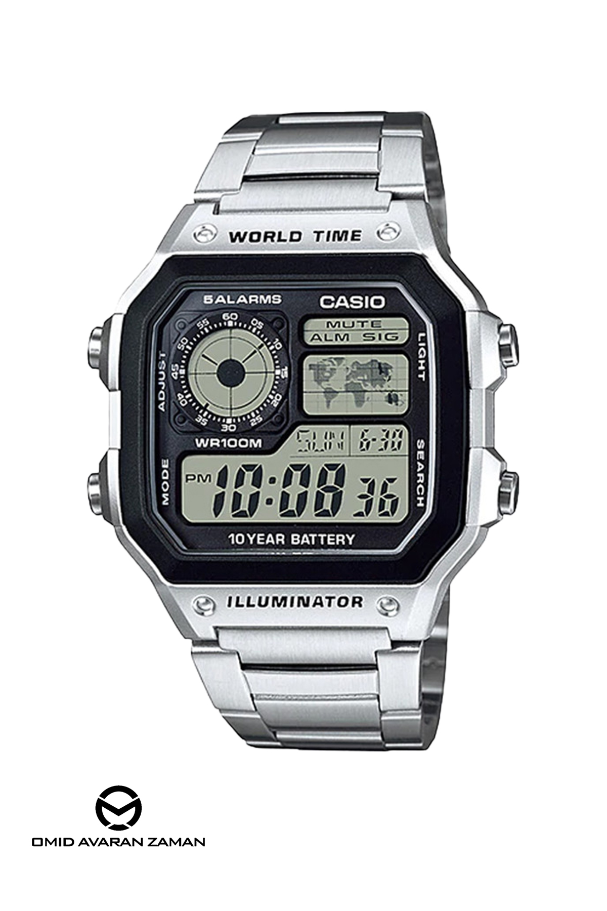 ساعت مچی کاسیو مدل AE-1200WHD-1AVDF