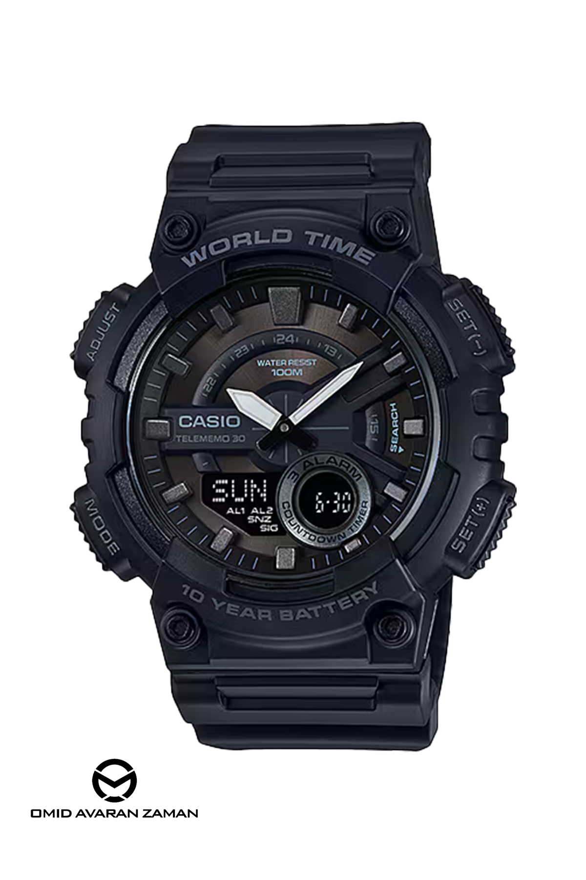 ساعت مچی کاسیو مدل AEQ-110W-1BVDF