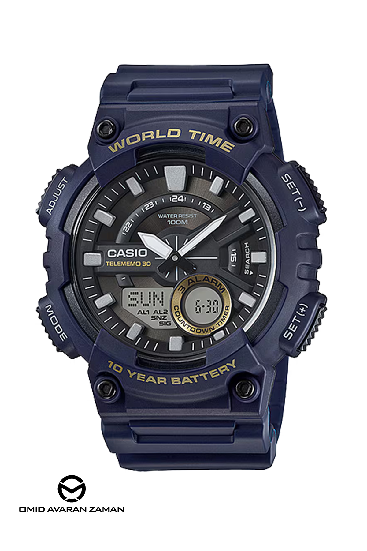 ساعت مچی کاسیو مدل AEQ-110W-2AVDF