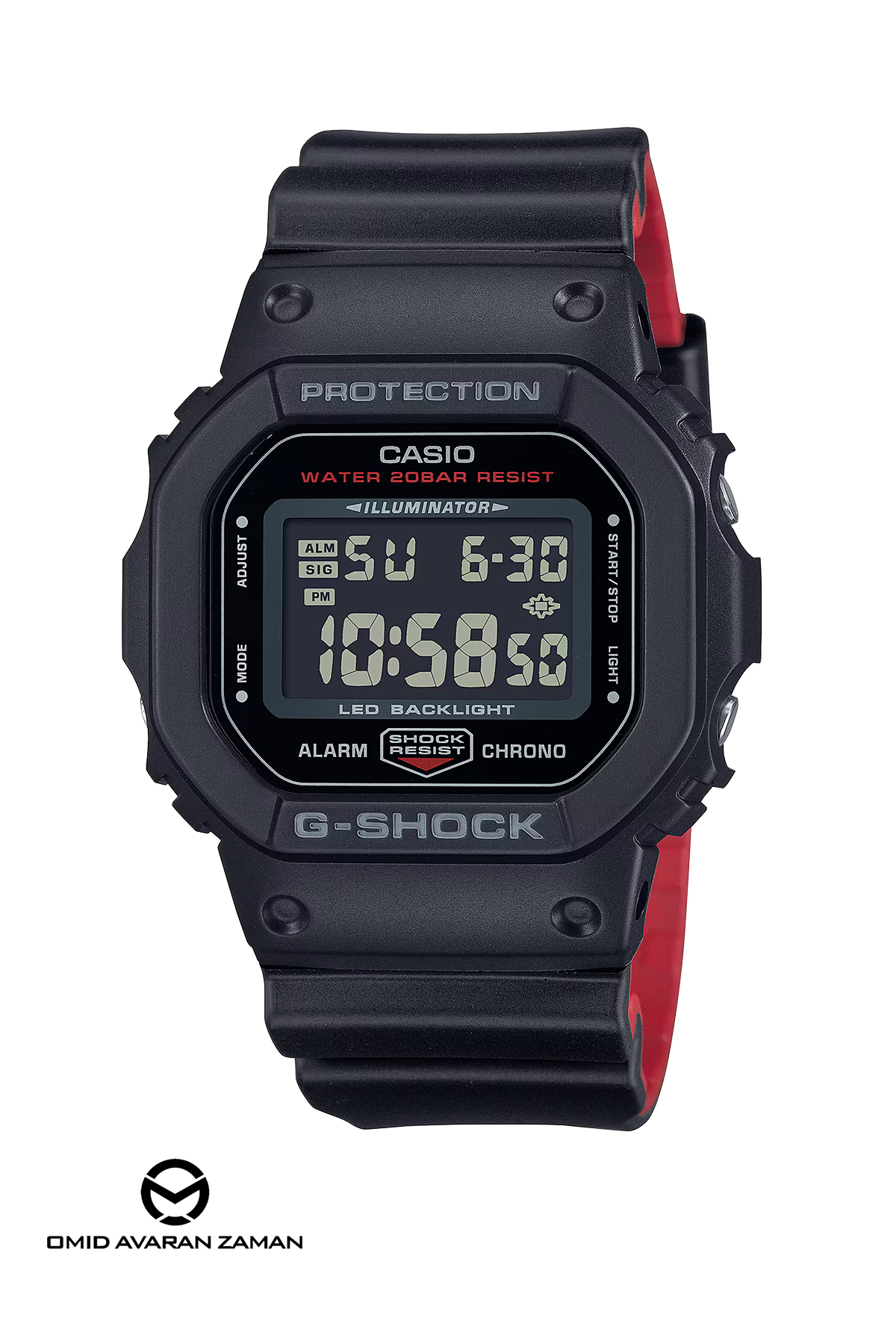 ساعت مچی کاسیو جی شاک مدل DW-5600UHR-1DR