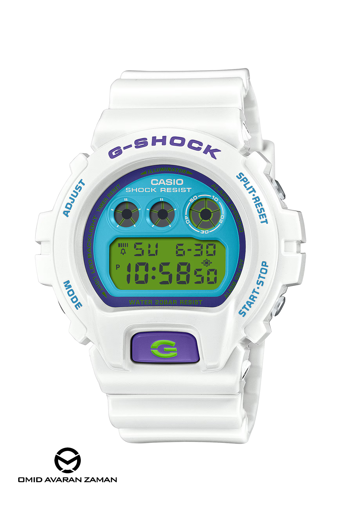 ساعت مچی کاسیو جی شاک مدل DW-6900RCS-7DR