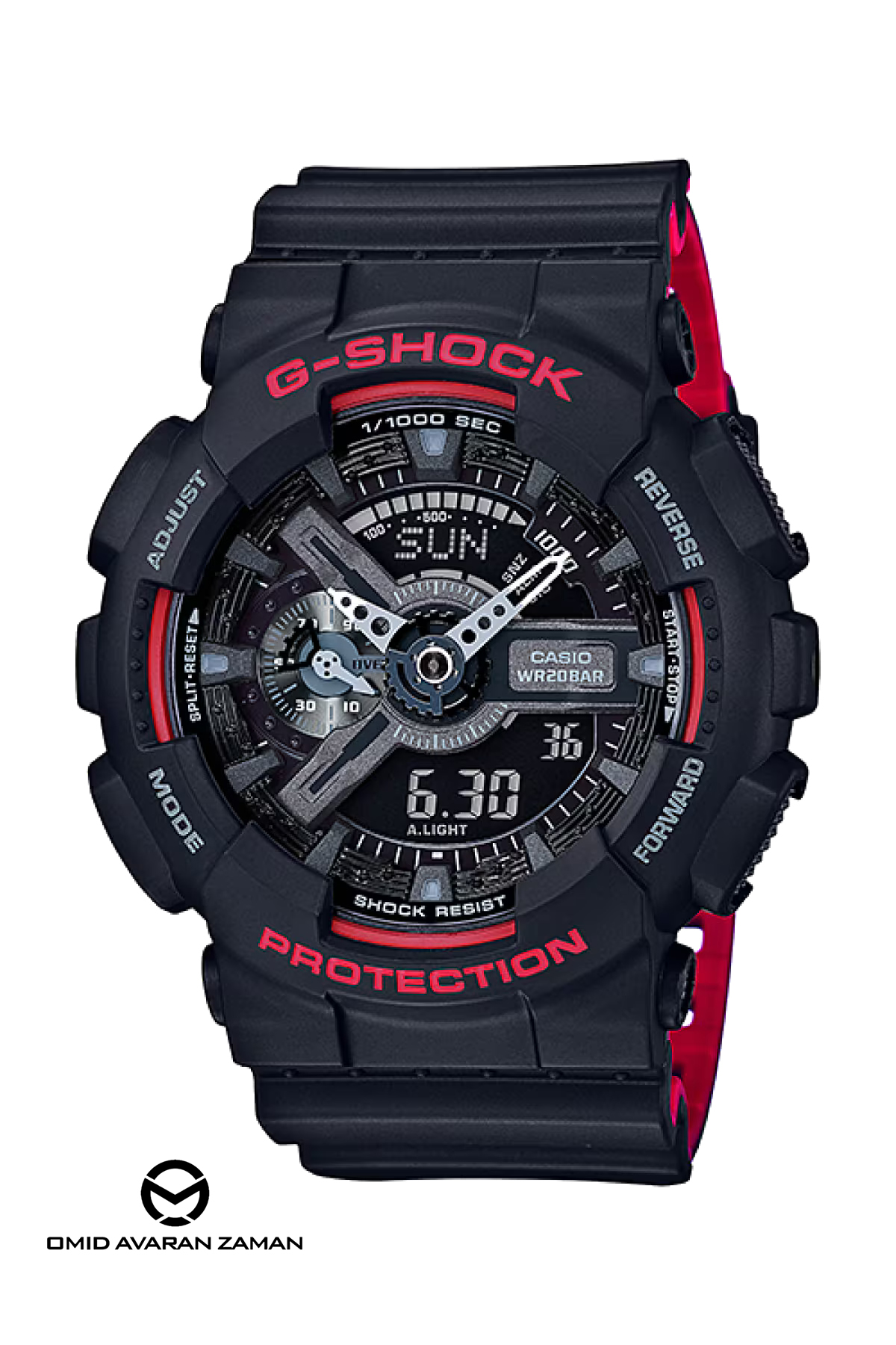 ساعت مچی کاسیو جی شاک مدل GA-110HR-1ADR