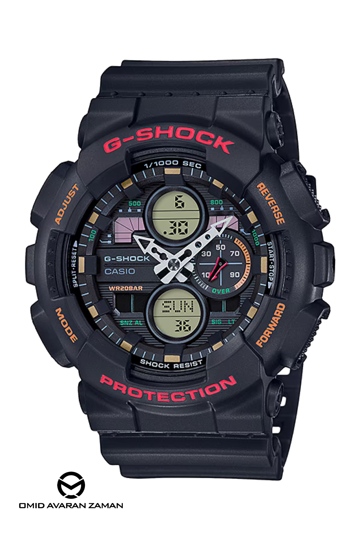 ساعت مچی کاسیو جی شاک مدل GA-140-1A4DR