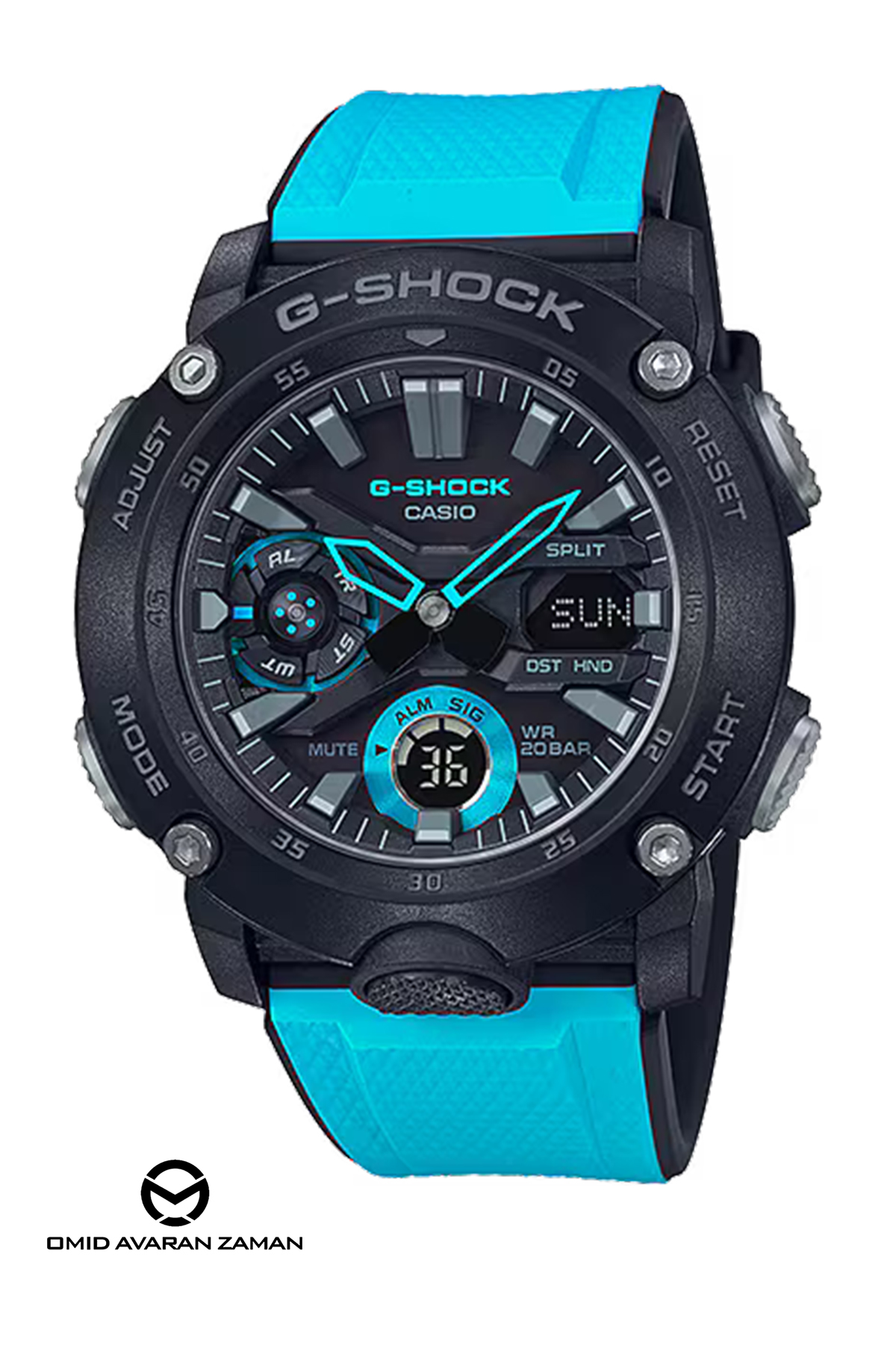 ساعت مچی کاسیو جی شاک مدل GA-2000-1A2DR