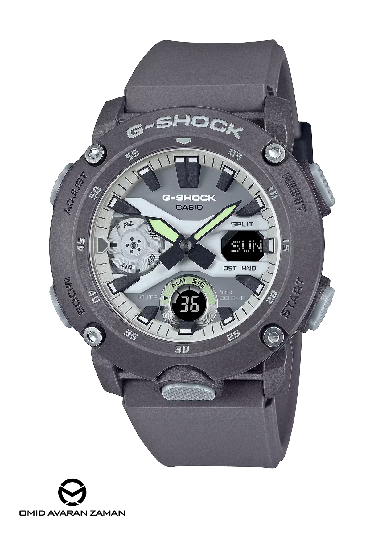 ساعت مچی کاسیو جی شاک مدل GA-2000HD-8ADR