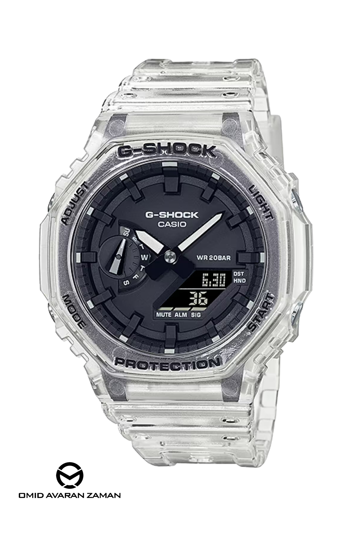 ساعت مچی کاسیو جی شاک مدل GA-2100SKE-7ADR