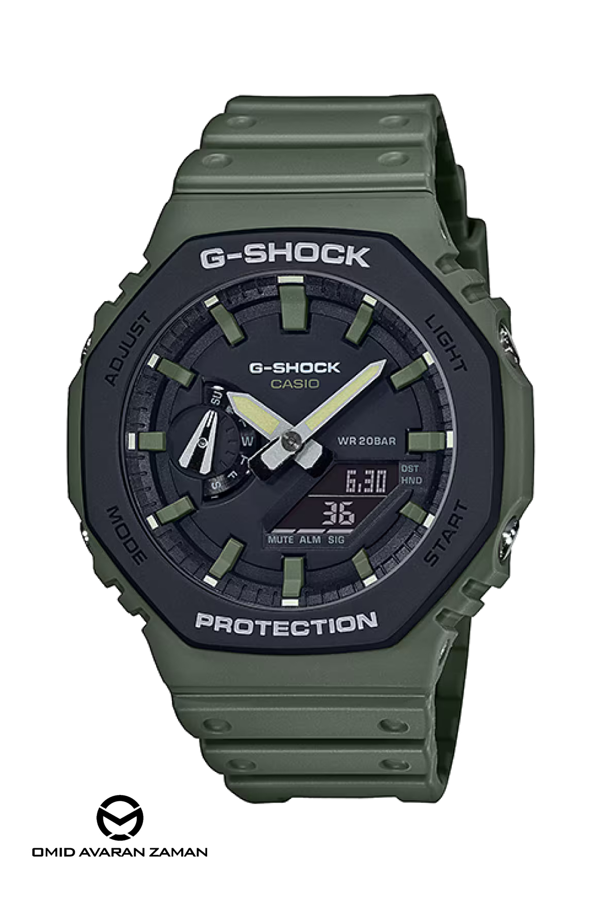 ساعت مچی کاسیو جی شاک مدل GA-2110SU-3ADR