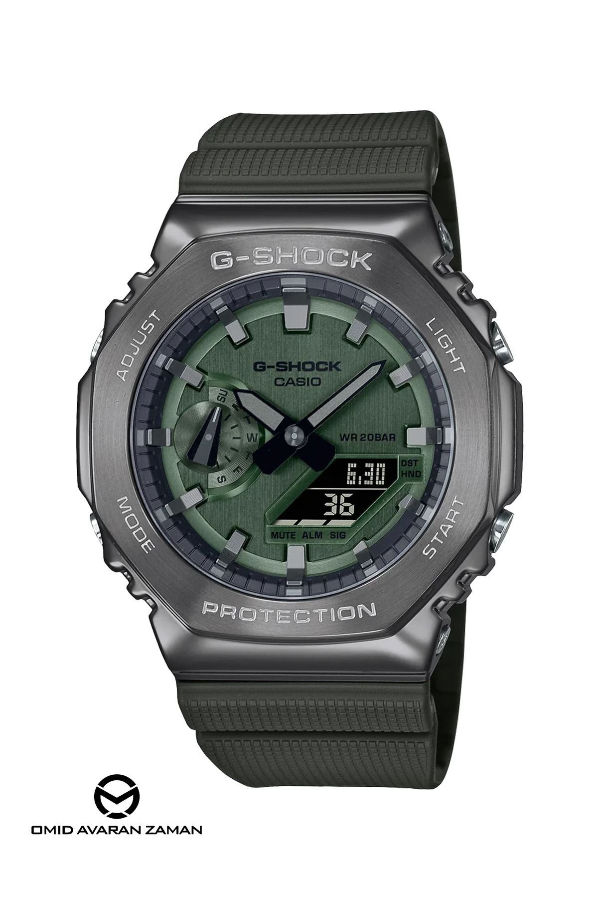 ساعت مچی کاسیو جی شاک مدل GM-2100B-3ADR