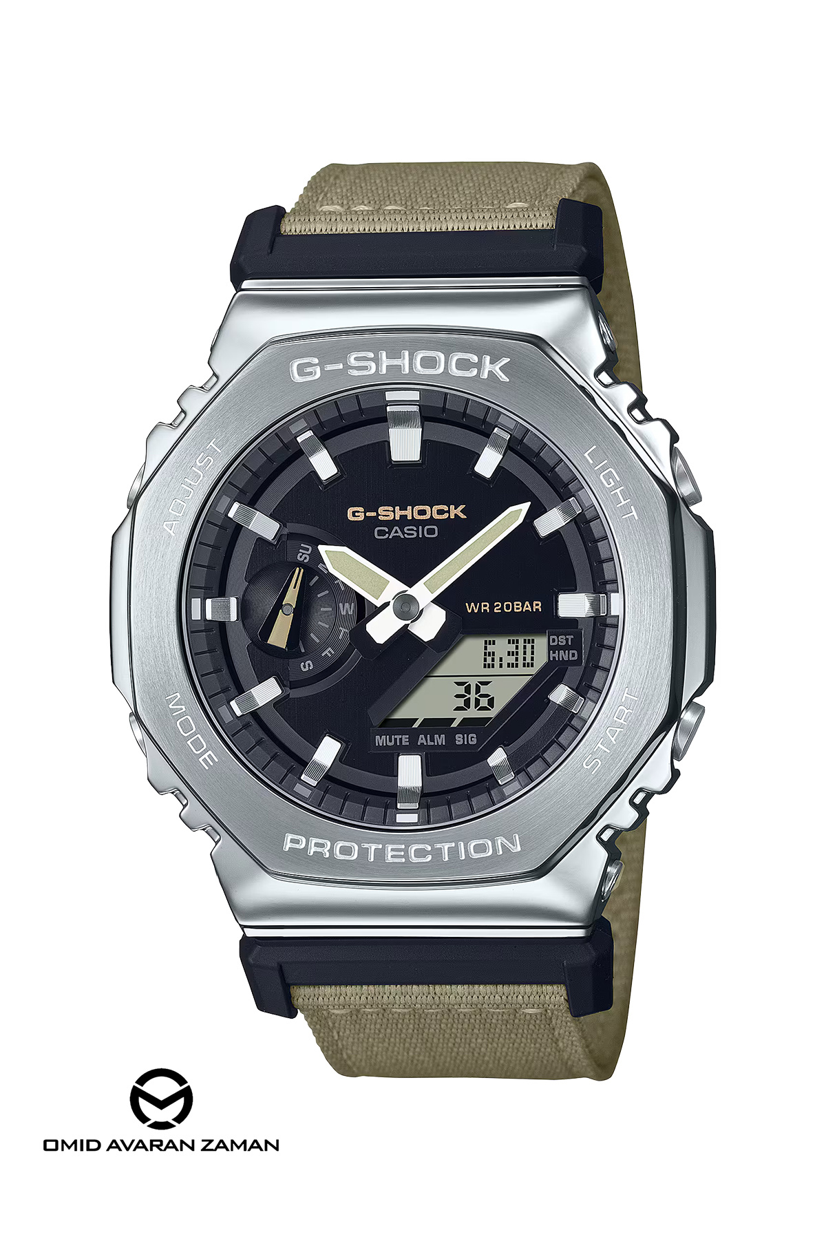 ساعت مچی کاسیو جی شاک مدل GM-2100C-5ADR