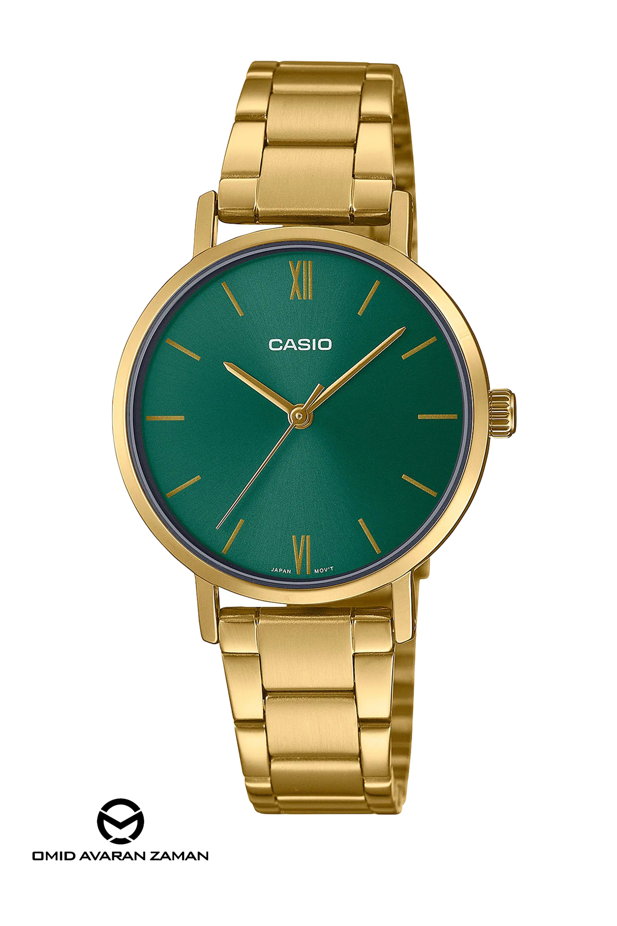 ساعت مچی کاسیو مدل LTP-VT02G-3AUDF