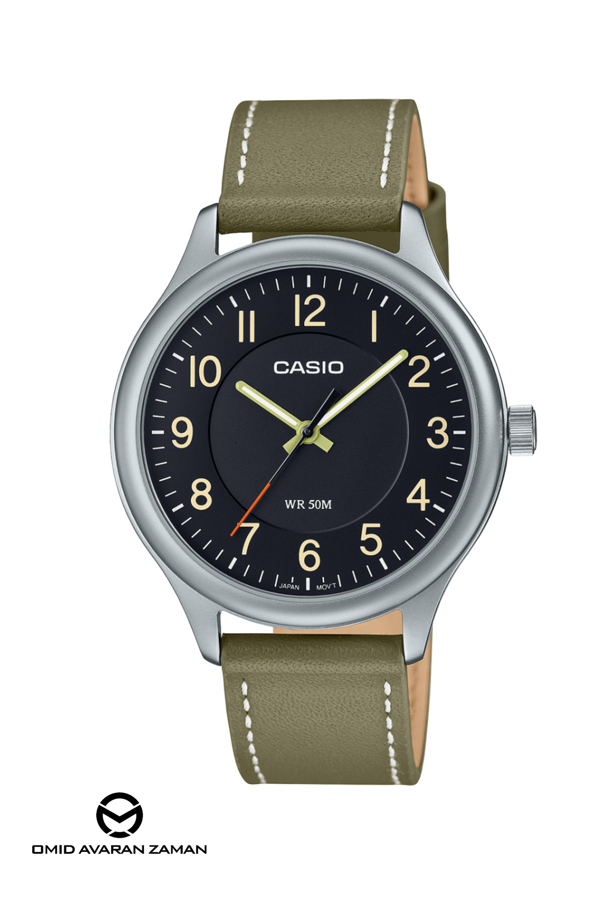 ساعت مچی کاسیو مدل MTP-B160L-1B2VDF