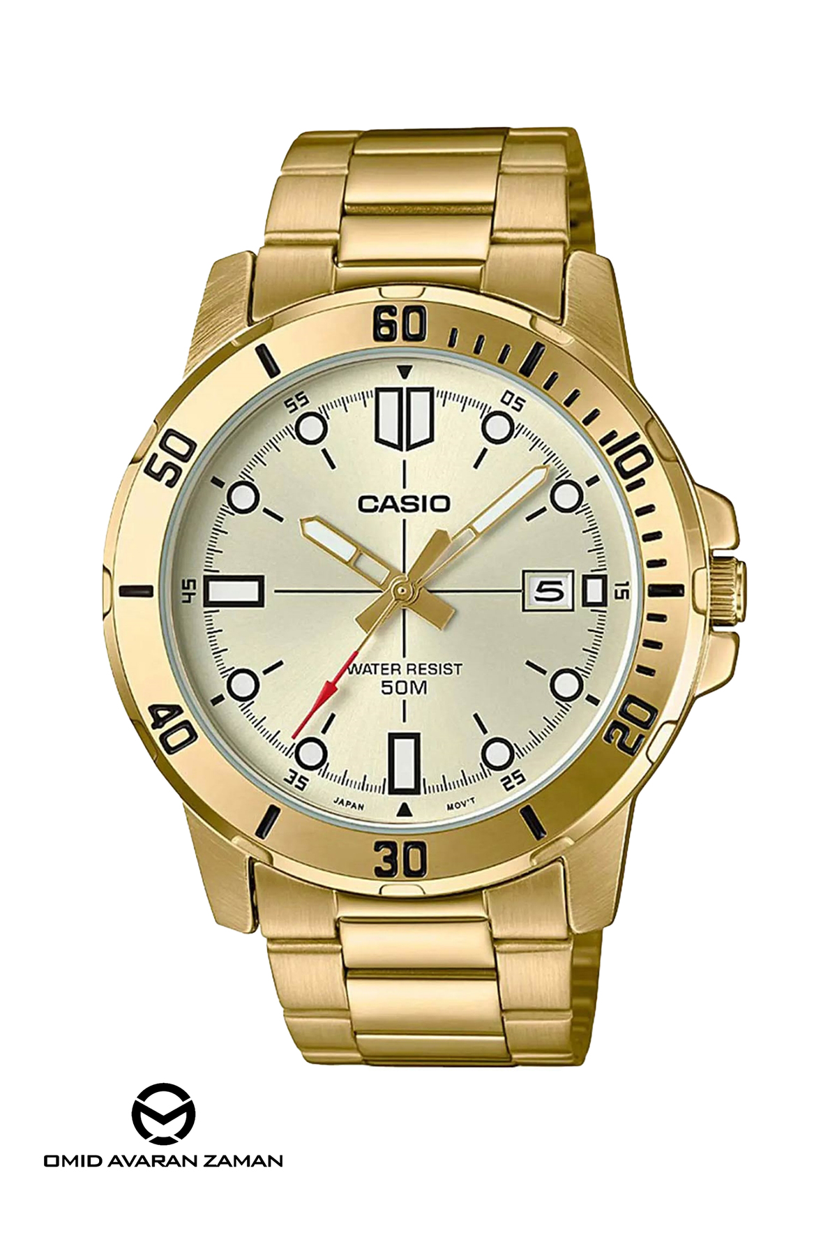 ساعت مچی کاسیو مدل MTP-VD01G-9EVUDF