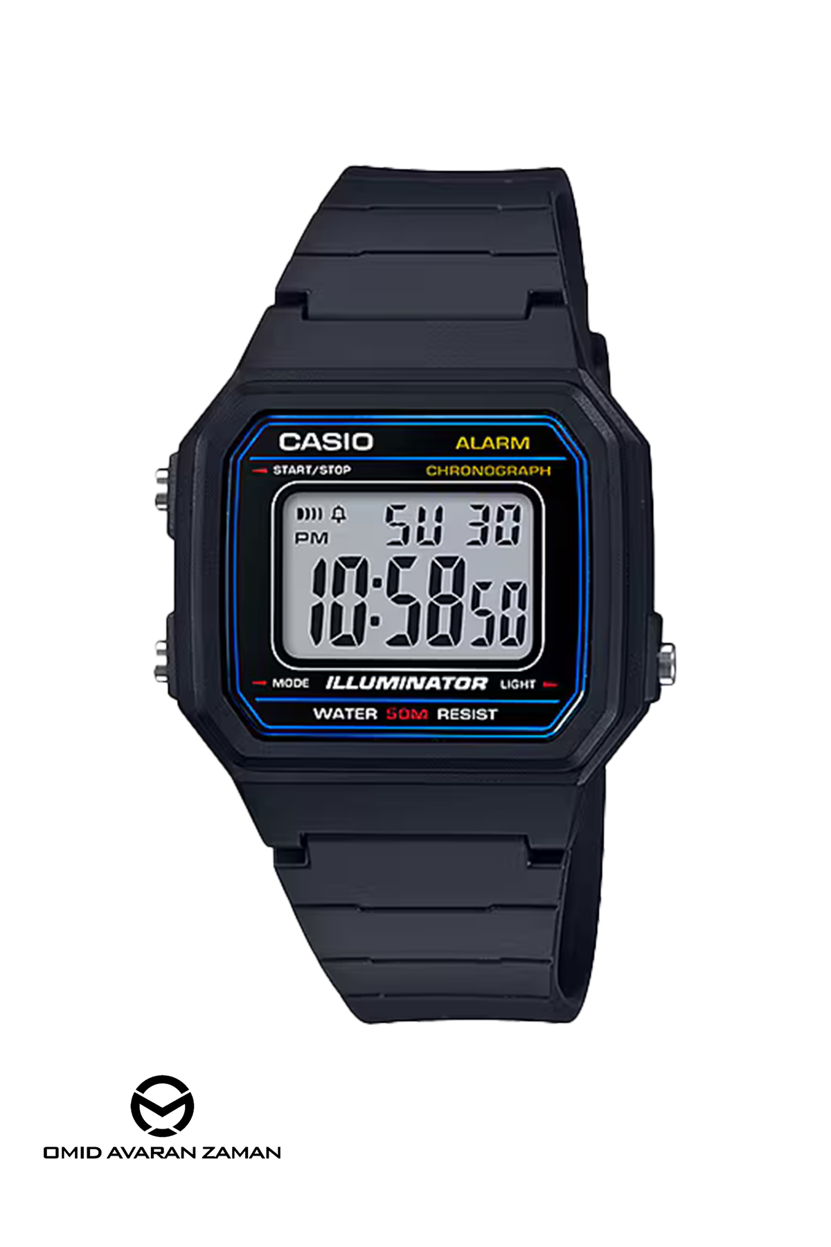 ساعت مچی کاسیو مدل W-217H-1AVDF