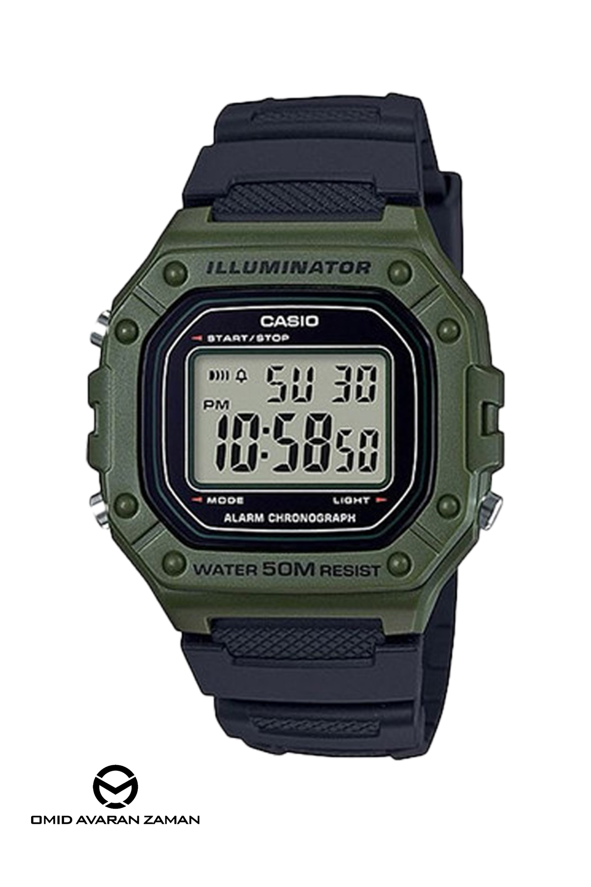 ساعت مچی کاسیو مدل W-218H-3AVDF