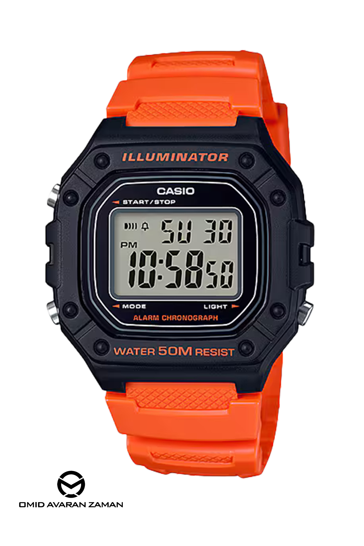 ساعت مچی کاسیو مدل W-218H-4B2VDF