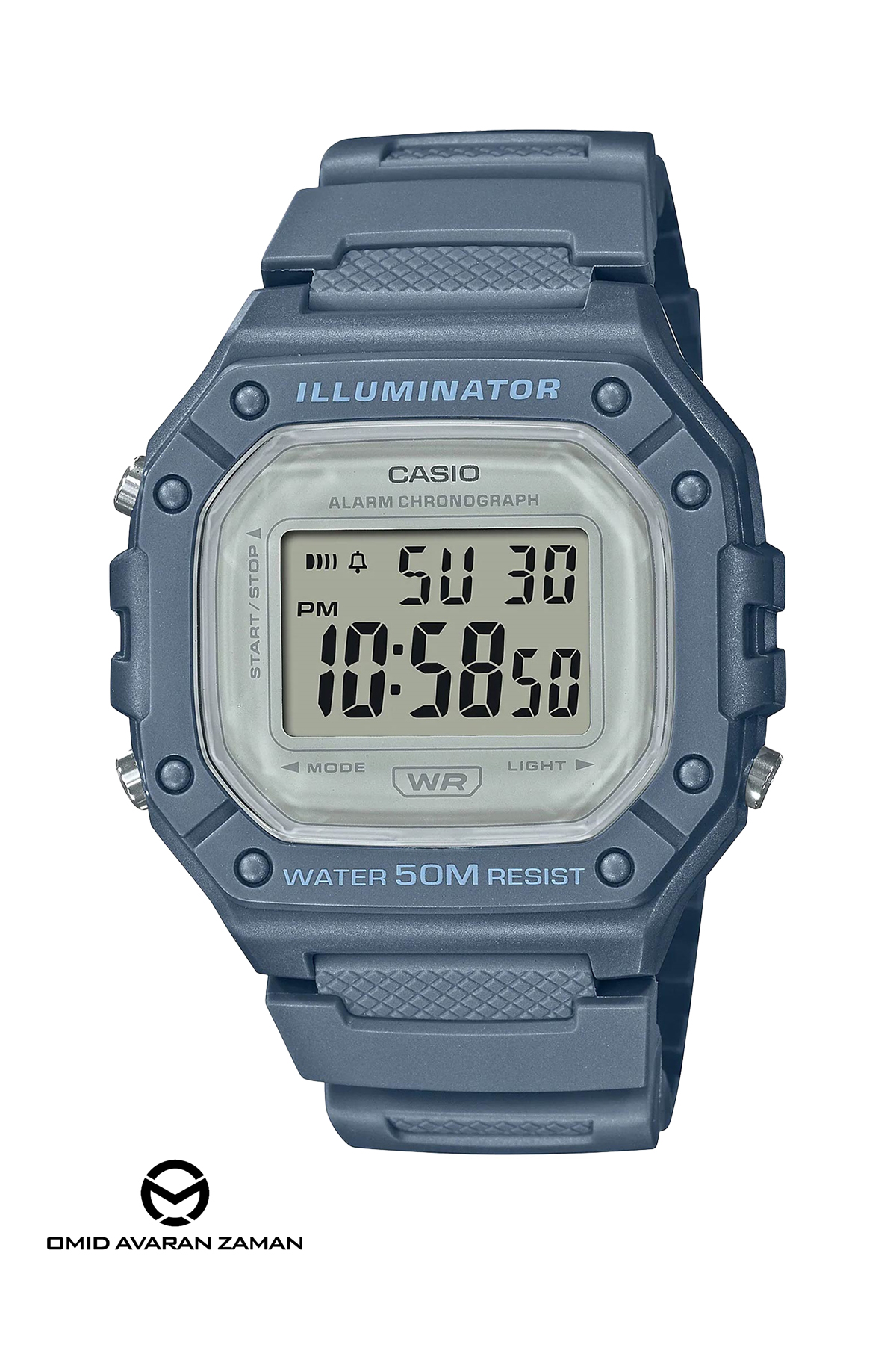 ساعت مچی کاسیو مدل W-218HC-2AVDF