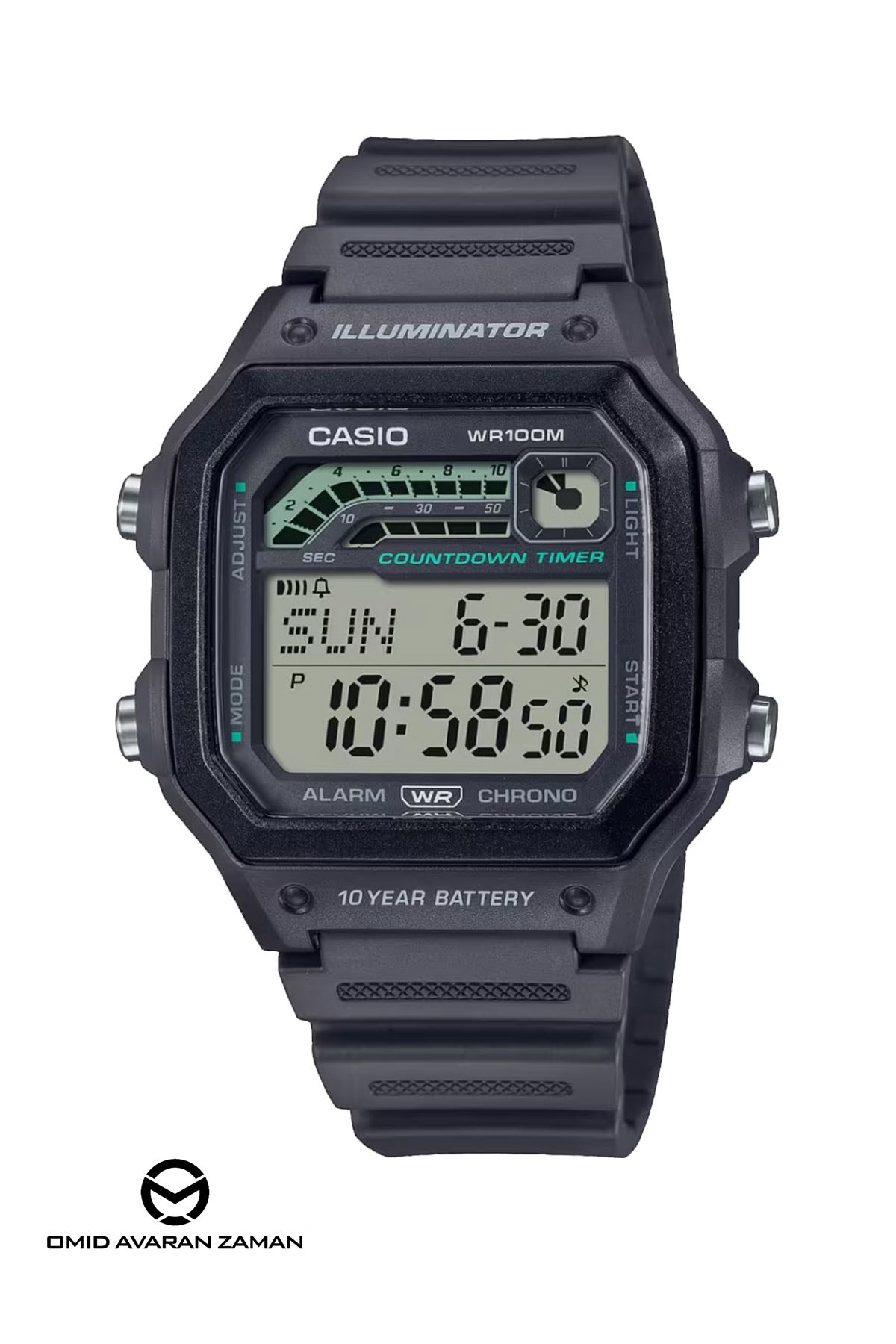 ساعت مچی کاسیو مدل WS-1600H-8AVDF
